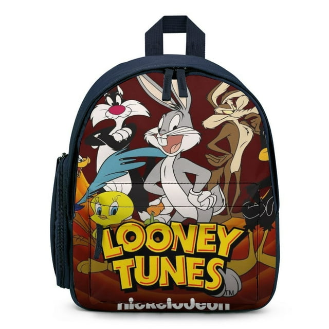 Looney Tunes Cartoons Backpack Bookbag Travel Backpack Lightweight Travel Daypack