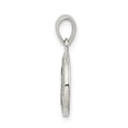 thumbnail image 2 of 925 Sterling Silver Dainty Letter W Initial Name Monogram Circle Necklace Charm Pendant, 2 of 8