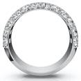 thumbnail image 3 of Pompeii 1 1/3Ct Diamond Wedding Band 14k Gold or Platinum Lab Grown (F/G,VS1-VS2), 3 of 6
