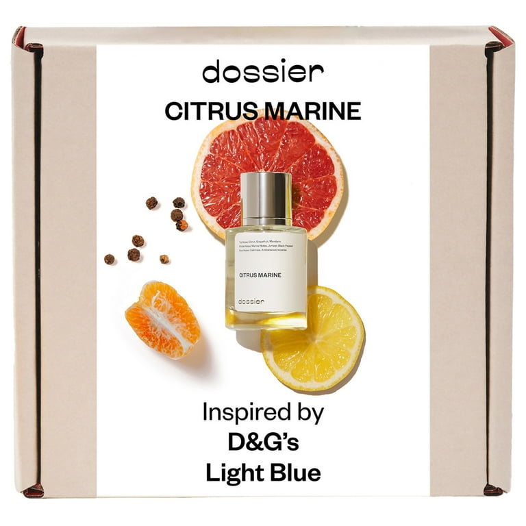 DOCUMENTS 香水　SIT 30mL Dossier Citrus Marine Cologne for Men, Inspired by D&G's Light