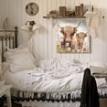 thumbnail image 5 of HFDF Highland Cow Wall Art - Cute & Funny Cow Prts, Modern Style Bathroom Decor 16x12inch Framed, 5 of 6