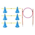 thumbnail image 2 of de conos de obstáculos,Hurdle Cones Course escalera de agilidad para deportes al aire libre,entrenamiento conjunto salto velocidad perros ,conos de ejercicio equipo para Yuyangstore  Curso de conos de obstáculos, 2 of 8