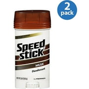 Speed Stick Musk Deodorant, 3.25 oz (Pack of 2)
