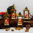 thumbnail image 4 of Billuyoard Los tapices decorativos para puertas iluminan la Navidad con linternas de cristal, decoraciones para fiestas navideñas Kits de decoración para fiestas C-5 anhidro, 4 of 6