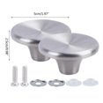 thumbnail image 3 of 2 Sets/4 Sets Dutch Oven Knob Stainless Steel Pot Pan Lid Cover Handle Replacement Accessories Kits Kitchen Cookware, 3 of 4