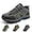 Grey, variant on Men's Outdoor Lightweight Breathable   Hiking Shoes Comfortable Trekking Work Shoes for All Season