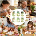 thumbnail image 3 of ERK Easter Decor Easter Message In A Bottle Greeting Cards 24 Or 48 Packs With Clear Window For Bunny Egg Design Party For Kids Classroom Exchange (3.4x5.8 Inch), 3 of 5