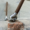 thumbnail image 5 of Fist Hammer,Heavy-Duty Professional Hammer - One-piece cast structure, with a sturdy stainless steel head and non-slip handle. Suitable for construction, gardening, blacksmithing work and DIY, 5 of 12