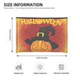 thumbnail image 3 of Cauagu Halloween Pumpkin for Tyvek Makeup Bag,Reusable Travel Cosmetic Bag Women Organizer Toiletry Bag Birthday,Gifts for Women Girlfriend Mom Teacher 6.5’’*8.9’’, 3 of 7