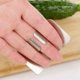 thumbnail image 5 of Protector de dedos de acero inoxidable TUMALL para cortar verduras en la cocina, por defecto, 5 of 7
