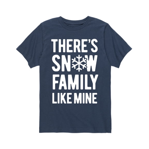 Instant Message - Snow Family Like Mine - Youth Short Sleeve Tee