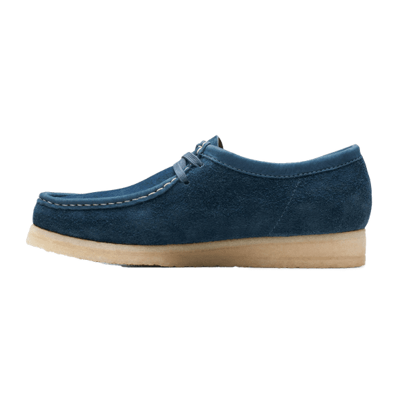 CLARKS MENS Wallabee "Navy/teal" 26175709 26175709 from Stadium Goods