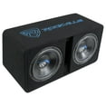 Rockville DK512 PACKAGE Dual 12" 2800w K5 Car Sub+Enclosure, BuiltIn