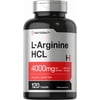 L Arginine 4000mg | 120 Caplets | Nitric Oxide Precursor | by Horbaach