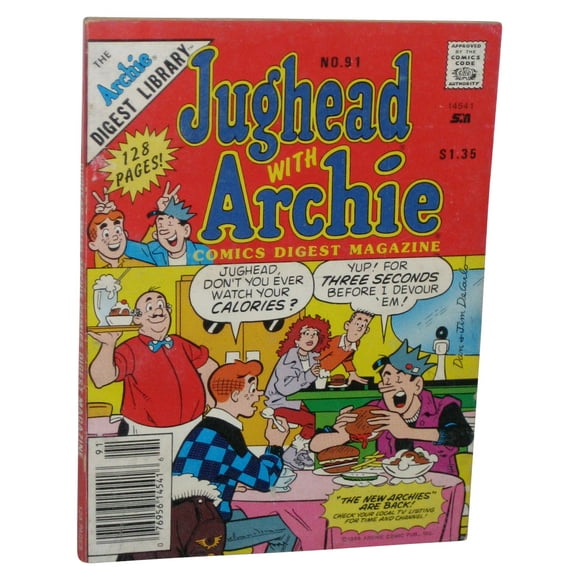 Archie Comics Jughead Digest Magazine Paperback Book Issue #91