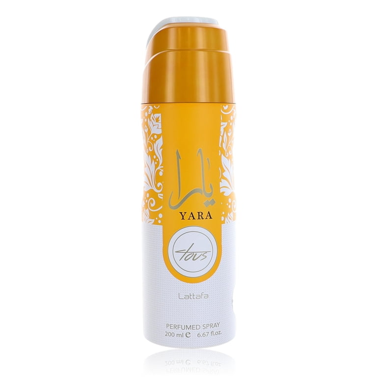 Yara Tous by Lattafa, Perfumed Deodorant Spray, 6.7 oz for Women