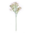 thumbnail image 4 of Ounissouiy 5x elegantes flores artificiales para decoración del hogar, apariencia realista y durabilidad duradera Decoración blanco, 4 of 6