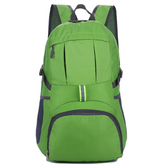 Toystoory Mochila de viaje portátil con gran capacidad y artesanía exquisita, impermeable, plegable, para acampar Mochilas de mochilero Verde 20-35L