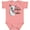 Mauve, variant on Inktastic Easily Distracted by Goats Cute Goat Boys or Girls Baby Bodysuit