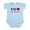 Sky Blue, variant on CafePress - Yo Amo Mis Abuelos Infant Bodysuit - Baby Light Bodysuit, Size Newborn - 24 Months