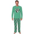 thumbnail image 2 of Cute Tuxedo Cat Matching Family Christmas Pajamas with Pet, Available in Plus Sizes, With Pockets, 2 of 6
