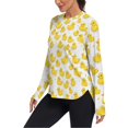 thumbnail image 2 of FORMRS Womens Long Sleeve Shirts UPF 50+ Sun Protection Quick Dry Fishing Hiking Tops, Size S-2XL, Yellow Rubber Ducks, 2 of 8