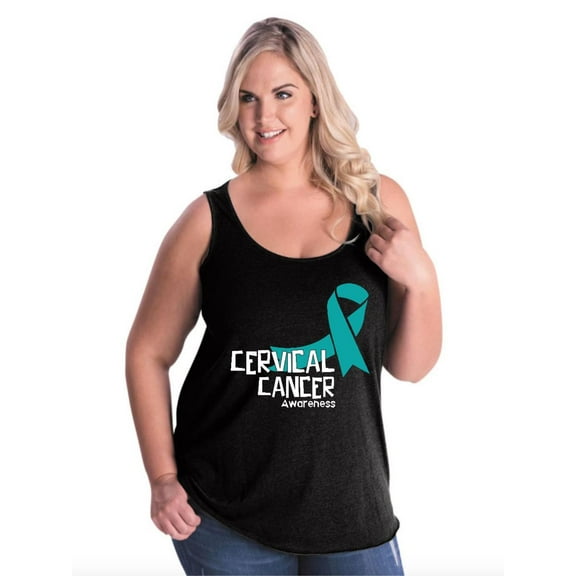 Normal is Boring - Women's Plus Size Tank Top, up to Size 28 - Cervical Cancer