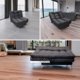 thumbnail image 5 of Sillón Individual Moderno Ocasional Reclinable 3 posiciones NORVAL  estructura de madera patas metálicas tela de Lino, 5 of 8