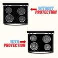 Premium Plus Custom Cut Stove Protector Liners for Maytag Electric
