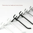 thumbnail image 3 of Gancho de pared perforado Inteprter 20 Piezas Plata, 3 of 6