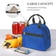thumbnail image 5 of Fotbe Blue Glitter Bolsa de Almuerzo con Estampado, Lonchera Aislada, Contenedores de Comida Reutilizables Tipo Cooler a Prueba de Fugas, 5 of 7