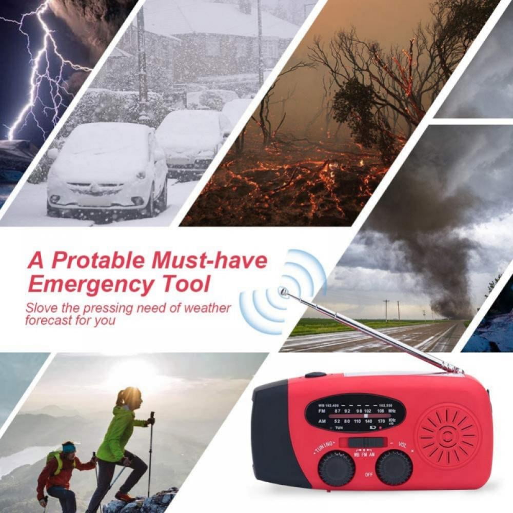 Patgoal 1PCS Am Fm Radio/ Radios Portable Am Fm/ Portable Radio/ Solar Powe1PCS/ Flashlights for Emergencies/ Solar Powe1PCS Flashlight/ Solar Power Charger/ Portable Radios with Best Reception