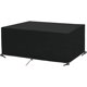 thumbnail image 1 of Cubierta rectangular para mesa de jardín Cubierta para muebles de exterior Cubierta impermeable para muebles de jardín Lona impermeable Tela Oxford (170 X 94 X 71 cm),11 Feliz Sencillez, 1 of 5