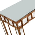 thumbnail image 3 of Square Reflective Mirror Console Table, 3 of 9