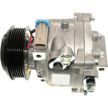 New 6-Groove Pulley A/C Compressor Compatible With Buick Chevrolet Encore Preferred II 4 Cyl 1.4L Encore GX Select 3 Cyl 1.3L Encore GX Essence 3 Cyl 1.2L 2013-2021 By GPD6513004