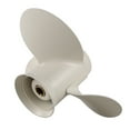 thumbnail image 3 of 2X 9 1/4 x 9-J New Aluminum Alloy 3 Blade Outboard Propeller for 9.9-15Hp, 3 of 5