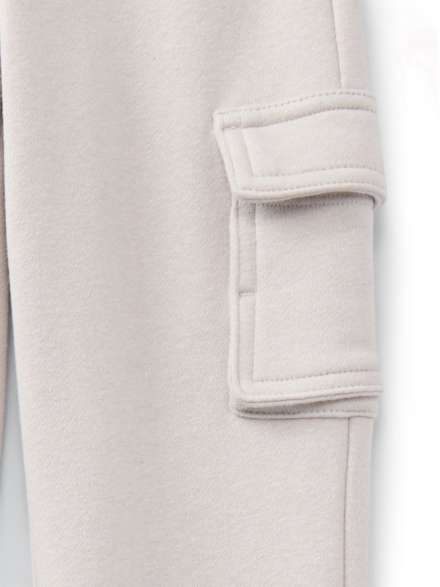 Wonder Nation Boys Fleece Cargo Pants, Sizes 4-18 & Husky