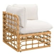 thumbnail image 4 of Kapalua Corner Chair Beige & Natural, 4 of 8