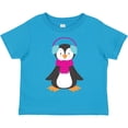 thumbnail image 3 of Inktastic Cute Penguin, Baby Penguin, Penguin with Scarf Boys or Girls Toddler T-Shirt, 3 of 5
