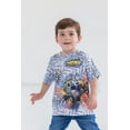 thumbnail image 4 of Monster Jam Mohawk Warrior Earth Shaker Maximum Destruction Little Boys 3 Pack T-Shirts Toddler to Big Kid, 4 of 5