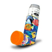 Skin Decal Wrap Compatible With Proventil HFA Asthma Inhaler Sticker Design Tropical Fish