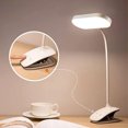 thumbnail image 4 of Luz de libro recargable por USB, luz de lectura de libros LED regulable Personal con clip en la cabecera, para niños, luz nocturna para niñas que leen en la cama, 4 of 8