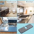 thumbnail image 3 of Shisuyan Wrap-around Design Mat Grey 2Pcs 15X5.4X0.1In, 3 of 9
