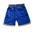 thumbnail image 4 of Domuza Mens Mesh Basketball Shorts Quick Dry Drawstring Elastic Waist Running Athletic Gym Workout Shorts with Pockets Royal Blue 2XL, 4 of 4