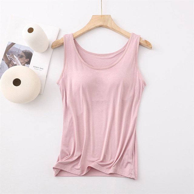 Womens Built in Shelf Bra Tank Tops Sleeveless Racerback Workout Yoga Tops