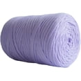 thumbnail image 2 of Nvzi 250g 8.1oz Soild Color Fancy Yarns DIY Bag Handbag Carpet Cushion Cotton Cloth T-Shirt Yarn Knitting Crochet Yarn Pet Cave Basket Crochet Bag Fabric Yarn, Purple, 2 of 5