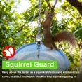 thumbnail image 3 of Baright 26 Cm Plastic Squirrel Baffle Protects Hanging Feeders Weather Rain Guard No Tool Install Clear Baffle Weather Guard Durable Weather Resistant for Outdoor Wild Bird Seed Feeder, 3 of 9