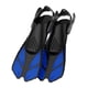 thumbnail image 5 of Aletas de natación flexibles, 2 uds., profesionales de tacón abierto, aletas de esnórquel para entrenamiento de esnórquel, buceo, adultos, Sunnimix  Aletas de natación, 5 of 7