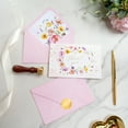 thumbnail image 4 of Gooji 4x6 Spring Floral Thank You Cards with Envelopes Baby Shower, Bridal Shower, Weddings, Blank Notes, Small Business (20 Pack), 4 of 7