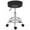 Black, variant on Tcbosik 13" Round Rolling Stool on Wheels, Height Adjustable Swivel Stool Chair for Home Spa Salon Massage (White, 19.69"-25.39")